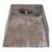�T���V�F�[�h�E�F�C�g �d�� ������ �R���N���[�g ��9.5kg �Œ�p �Œ� ���悯 �V�F�[�h�p ������ ���΍� �����΍� �u���b�N ��205mmx205mmx140mm �R�[�i�� �֘A�摜2