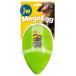 JW домашнее животное mega egS зеленый собака игрушка Tama . вращение .. крепкий маленький размер собака 