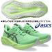  Asics ASICS/ мужской бег обувь /nova blast 5/NOVABLAST 5/1011C224 300/baitaru зеленый × черный / пара ширина : стандартный 