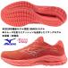  Mizuno MIZUNO/ мужской бег обувь /ue-b rider 27/WAVE RIDER 27/ ограничение OSAKA модель /J1GC230801/ красный /2024 год последняя модель / пара ширина :2E