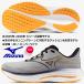  Mizuno MIZUNO/ мужской бег обувь /ue-b rider 29 SW/WAVE RIDER 29 SW/J1GC250405/ серый × черный × orange / пара ширина :4E super широкий 