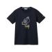  Le Coq s Porte .fle coq sportif/ дамский фитнес йога одежда / лопатка nka короткий рукав футболка /LT5FHT01L-NV00/ темно-синий /2025 год осень-зима 