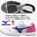  Mizuno MIZUNO/ наземный рейсинг марафон обувь /ue-ben винт -JAPAN 4/U1GD192012/2025 осень-зима новейший цвет / белый × лиловый / марафон Expert 