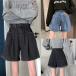  Denim брюки женский шорты ji- хлеб джинсы шорты широкий короткий хлеб casual брюки посещение школы ходить на работу S~4L.... лето женщина низ 
