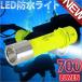 防水ライト 防水LEDライト ダイビング用懐中電灯 水中ライト IPX8防水 海上作業