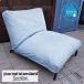 Journal Standard Journal Standard furniture RODEZrote reclining sofa - Denim 1P sofa man front interior CE403