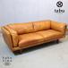 CRASH GATE авария торцевая дверь tabu Leather Worksta блейзер Works PUMP хлеб p натуральная кожа 3 местный . диван трехместный диван кожа FG344