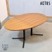 ACTUS actus OWN-Founef грецкий орех материал большой боковой стол living стол простой натуральный современный FL326