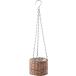 poshu living 11616 висячий корзина pot S Brown 14.5×14.5×56cm