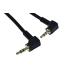  стерео Mini штекер кабель 3.5φ 3.5mm ( мужской - мужской обе стороны L type ) 0.5m LAV-AS05LL