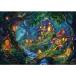 MISITU составная картинка 100 деталь Large деталь мозаика пейзаж картина лес ночь .... природа подарок подарок день рождения память день праздника .