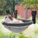 JUNSPOW кошка для окна гамак складной кошка bed присоска тип кошка гамак окно .. кошка bed выдерживаемая нагрузка 18kg(50*36cm) легко устанавливается 