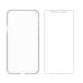 Simplism iPhone X кейс Aegis Pro полный покрытие TPU&amp; тонировка стёкол пленкой комплект прозрачный чехол + белый рама gala