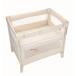  Aprica (Aprica) складной Mini детская кроватка здесь фланель воздушный молоко белый портативный 66046 1 шт (x 1)