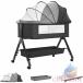  детская кроватка прикроватный для baby be2024 новейший версия Mini складной dozonchi- для малышей bed ... bed колыбель compact 3 лестница высота регулировка уход за детьми удобный 