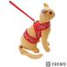  cat small block soft harness lead ..S size ~3.5kg red cat necklace Lead 