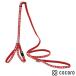 petio cat small block harness lead . red (1ko go in ) cat necklace Lead 