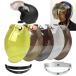  bubble shield jet helmet three button shield . manner sunscreen shield base attaching all 9 color bubble shield 