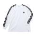  большой размер мужской #adidasESS+3S футболка с длинным рукавом v большой размер мужской 3L 4L 5L 6L