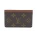  Louis Vuitton монограмма футляр для карточек porutokarutosa-n тянуть M61733 футляр для карточек 