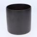  горшок покрытие цилиндр черный 13cm