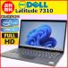 Ρȥѥ Windows11  ϥڥå 2in1PC Dell Latitude 7310 10 Core i7 16GB SSD512GB  åѥͥ B