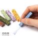  mail service nationwide free shipping dot crayons ....AOZORA writing implements painting materials .... made in Japan water ......a-ti stick present colorful stylish safety 