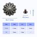 �A�|���R���`�� 18mm �l�W�� 2�Z�b�g �I�ׂ�3�F �X�^�b�Y ����{�^�� ���U�[�N���t�g�R���`�� �E�j�R���`�����z �J�X�^���p�[�c C009 �֘A�摜4