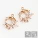  аксессуары детали Cubic Zirconia цветок очарование No.3 cz 2 шт Gold silver metallic ru очарование человеческий труд бриллиант рукоделие ручная работа детали 