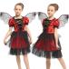  free shipping Halloween costume child [ Halloween cosplay child demon ....... feather ] Halloween costume child bat cosplay Halloween koschi