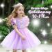  Princess lapntseru платье лиловый Halloween костюмированная игра .. сверху. ребенок одежда платье девочка становится .. Princess One-piece 
