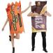  Halloween интересный костюмированная игра поверхность белый костюм маскарадный костюм еда шоколад Valentine va арендуемый автомобиль in сладости менять оборудование вечеринка в конце года 