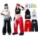  красный чёрный белый красный tops Parker безрукавка брюки длина брюки .... Kids Dance выставить Корея k-pop hip-hop девочка девушка идол .