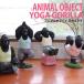 オブジェ 置物 装飾 レジン 置きもの アニマルオブジェ ヨガゴリラ YOGA GORILLA ごりら インテリア ガーデン オーナメント 動物 どうぶつ ガーデニング 庭