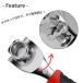 �Z�p�����` �\�P�b�g ���\�����` ���K�l �{�[���X�p�i �����L�[�����` 8mm 10mm 12mm 13mm 14mm 17mm 19mm 22mm �� �o�C�N �����e�i���X DIY ���@�\�����` �֘A�摜3