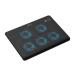  ноутбук охлаждающий шт. 5 шт тихий звук вентилятор 3 уровень поток воздуха переключатель USB подача тока двойной USB порт установка высота регулировка возможность 12?17 дюймовый соответствует Note PC кондиционер .. шт. жидкокристаллический отображать установка 