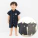 bati Lee BUDDY LEE Lee вязаный Denim короткий рукав комбинезон темно-синий голубой 70cm 80cm детский комбинезон рождение подарок 