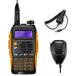 BaoFeng Pofung GT-3TP Mark-III+Speaker Tri-Power 8/4/1W Two-Way Radio with Speaker Mic Included