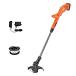 BLACK + DECKER LST201 20V Max lithium -stroke ring trimmer / edge .-,10 -inch 