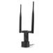 Panda Wireless PAU09 N600 Dual Band (2.4GHz and 5GHz) Wireless N USB Adapter W/Dual 5dBi Antennas - Windows XP/Vista/7/8/8.1/10/11, Mint, Ubuntu, open