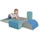 ECR4Kids SoftZone Climb and Crawl Foam Play Set for Toddlers and Preschoolers, Contemporary (5-Piece) 141¹͢