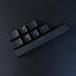 8 Keys PBT Backlit Translucent Keycap Doubleshot OEM Profile for Corsair Strtafe K70 RGB K65 k68 K95 Platinum G710 Gaming Mechanical Keyboards (Black)