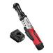 Durofix RW1210-3P G12 Series 12V Li-ion Cordless 3/8 65 ft-lbs. Torque Brushless Ratchet Wrench Tool Kit with Canvas Bag