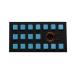 TAIHAO ̥åס Ѹ Rubber Gaming Backlit Keycaps-18 keys ֥ͥ롼 th-rubber-keycaps-neon-blue-18