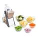 DASH Safe Slice Mandoline Slicer, Julienne + Dicer for Vegetables, Meal Prep  More with 30+ Presets  Thickness Adjuster, Presets, Grey