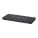 Monoprice Blackbird 4K HDMI Matrix 4x2 HDR 18G 4K@60Hz YCbCr 4:4:4 EDID Coaxial Audio Powered Switch Control Remote (139667)