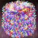 330FT 800 LED Outdoor Christmas Lights, Multicolored Super Long Halloween String Lights, 8 Lighting Modes Twinkle Fairy Lights for Bedroom, Wedding, G