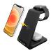 Wireless Charging Station,3 in 1 Wireless Charger Stand for iWatch 6/Se/5/4/3/2,Airpods,Qi Fast Charging for iPhone 13 12 11 Pro Max Xr X Xs 8