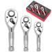 TOMMARS Stubby Ratchet Set, 1/4