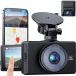4K Dash Cam WiFi GPS - Front and Rear Dual Dash Camera for Cars, 3